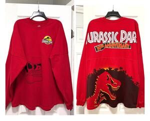 Universal Studios Jurassic Park 30th Anniversary Spirit Jersey XXL 2X Dinosaur